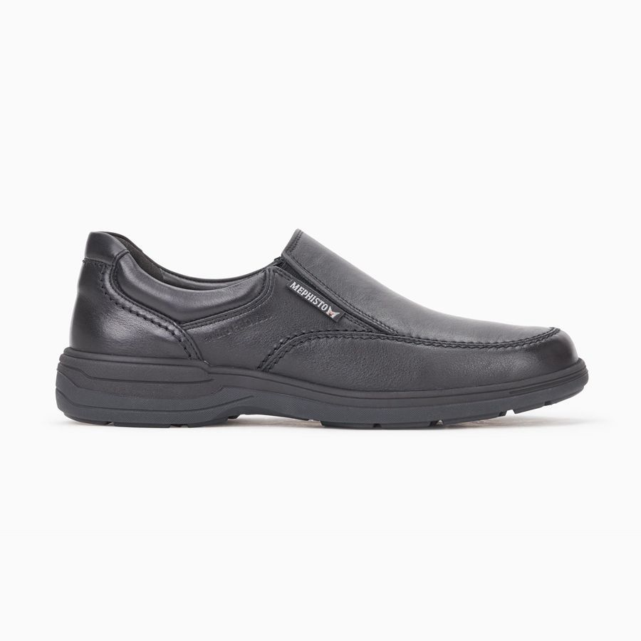 Mephisto DAVY Læder Sko 4862370-FA - Loafers Herre Svart